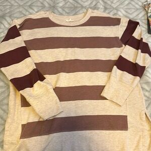 Maurices Stripped Sweatshirt